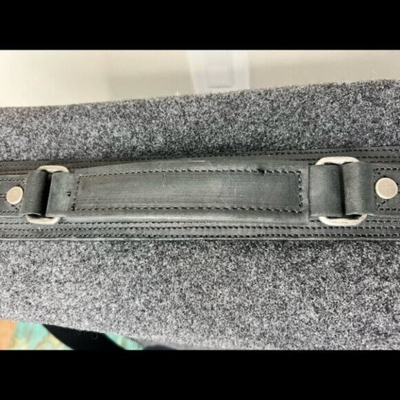 Sorel Gray Wool Unisex Messenger Bag One Size - Picture 4 of 13